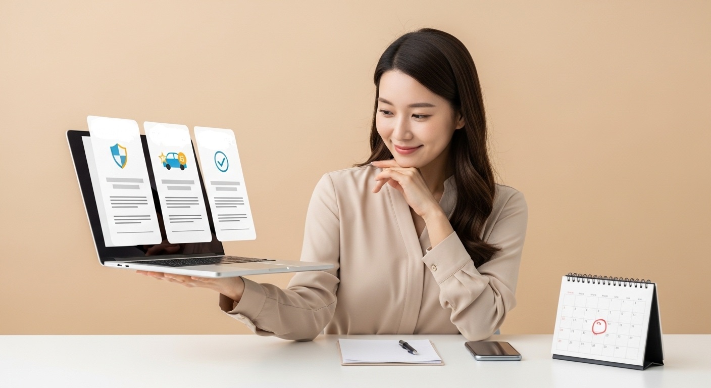 자동차보험 만기 전 갱신, 실수 없이 준비하는 방법